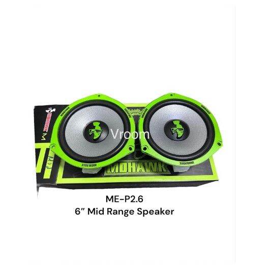 Mohawk 6 Inch Car Speaker Mid Bass Mid Range Speaker Kereta Spiker PNP