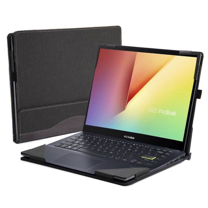 เคสสำหรับอัสซุส-vivobook-vivobook14ฝาพับ14-tm420สำหรับกระเป๋าแล็ปท็อป-tp470กระเป๋าเคสโน้ตบุ๊กที่ถอดออกได้ของขวัญสไตลัสผิวป้องกัน