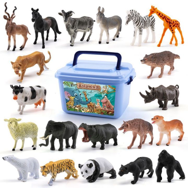 Bộ con vật cho bé  mô hinh dong vat cho bevườn thúsét đồ chơi động  vậthộp thú 58 chi tiếtbộ đồ chơi mô hình động vậthộp động vật cho bébộ  đồ