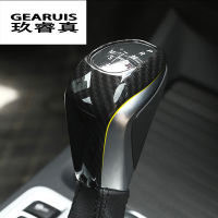 รถจัดแต่งทรงผม Central Handke Auto Gear Shift Head ตกแต่งครอบคลุม Trim สติกเกอร์สำหรับ BMW X1 F48 2 Series Active Tourer F46 218i