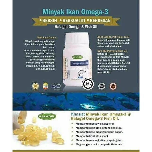 MINYAK IKAN OMEGA 3 Lazada