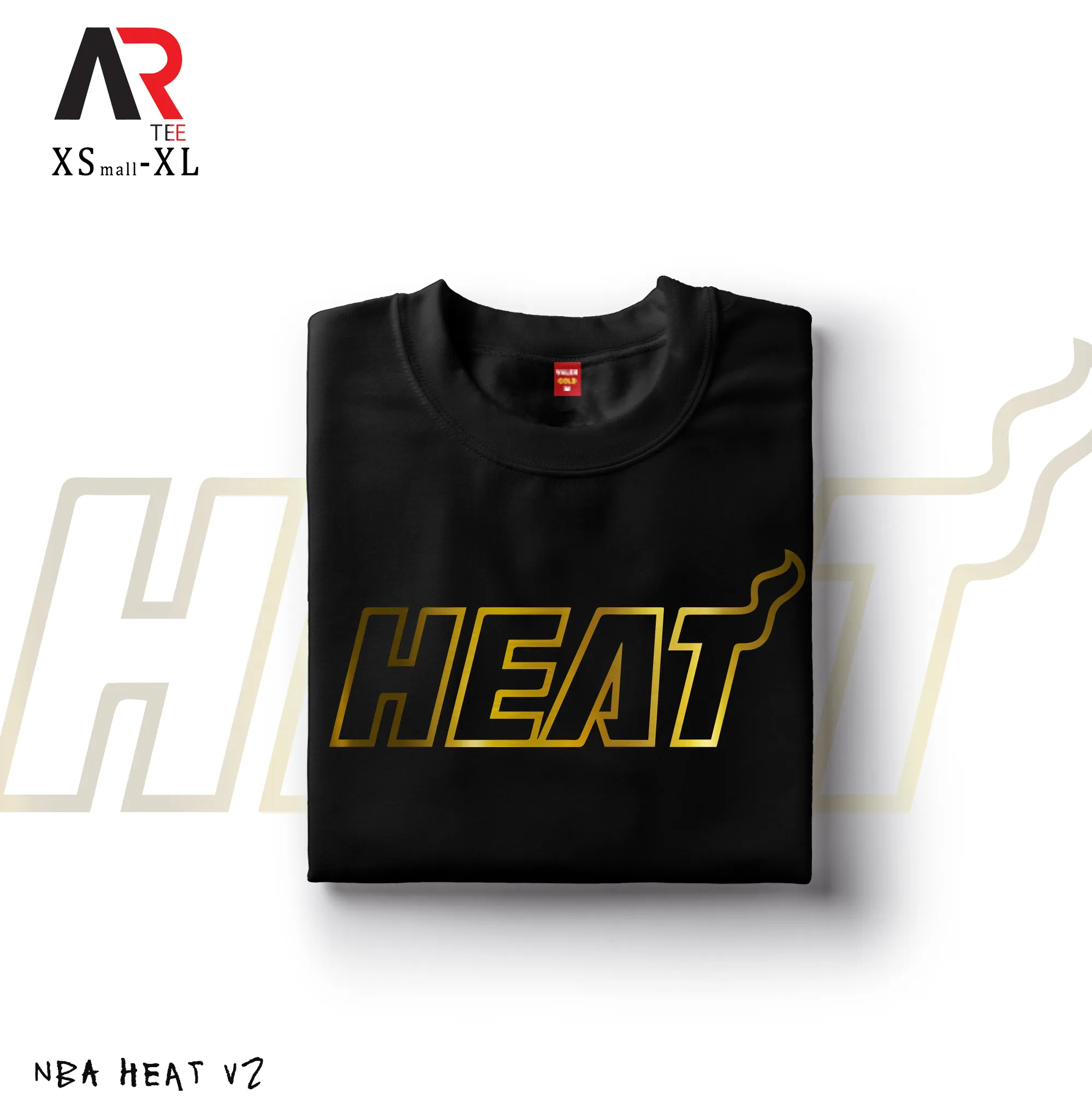 miami heat gold logo