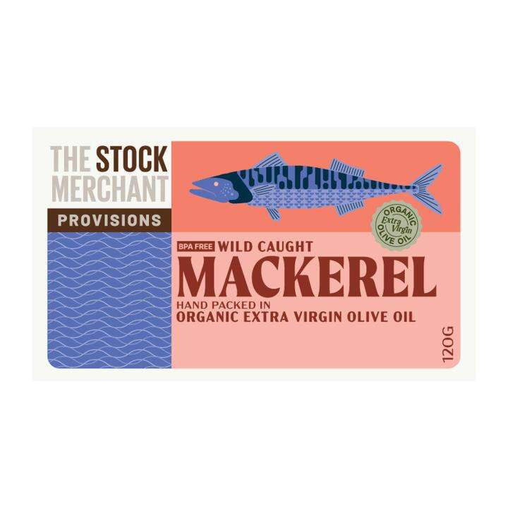 Stock Merchant Mackerel In Extra Virgin Olive Oil 120G Lazada Singapore