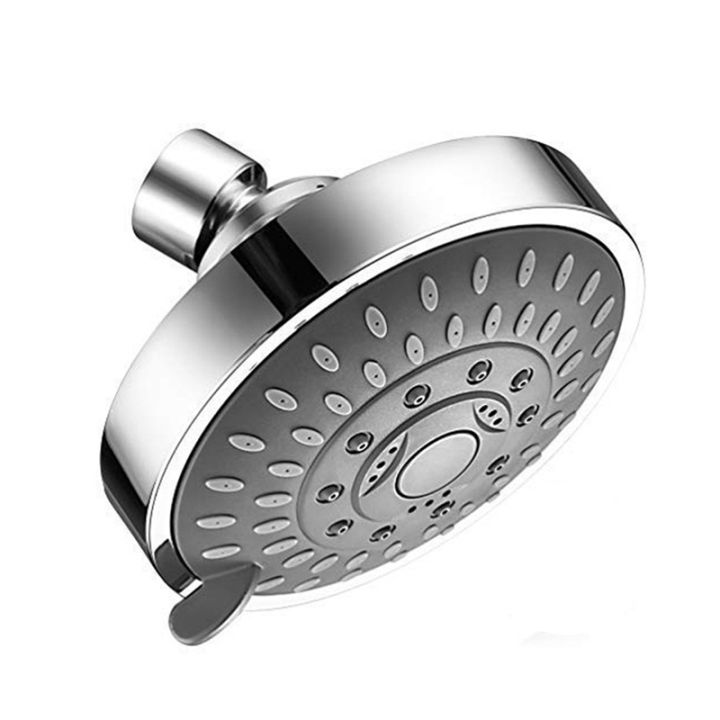 Shower Head, High Pressure 5 Settings Showerhead with Adjustable Swivel