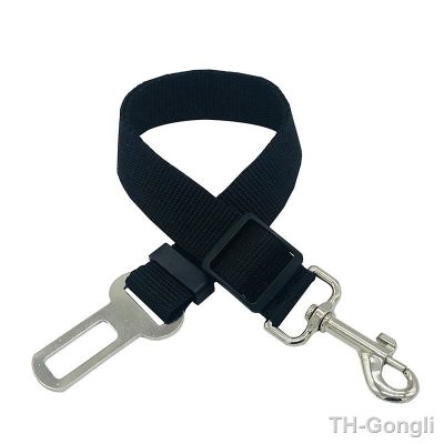 【hot】❒  Adjustable Dogs Car Belts Dog Harness Lead Clip Safety Lever Collars Accessoires