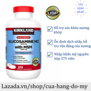 Viên Uống Glucosamine 1500mg MSM 1500mg Bổ Xương Khớp Glucosamin Kirkland