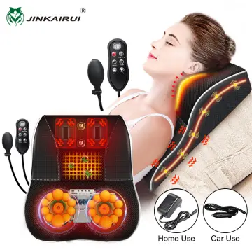 Best neck and back massager kneading heating vibration portable mini back  and neck shoulder massager - AliExpress