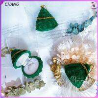 CHANG กล่องแสดงสินค้าสำหรับใส่แหวนแบบประณีตเครื่องประดับกล่องเก็บเครื่องประดับต้นคริสต์มาส