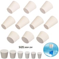 【LZ】✺  Sólidos brancos Rolha de Borracha Push-In Selagem Plug Laboratório de Borracha Plug Tubo Tanque Vinho Garrafa Tapered Buraco Bung 23 Tamanhos