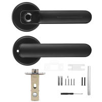 ล็อคประตูด้วยลายนิ้วมืออัจฉริยะ Keyless Security Entry Door Entry Locks Handle ล็อคสำหรับ Home Apartment Office