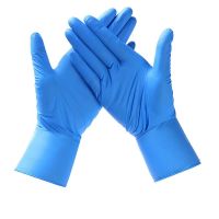 [COD] Manufacturers wholesale disposable blue nitrile kitchen catering cleaning food grade