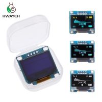 【✱2023 HOT✱】 mxizg โมดูลจอแสดงผลแอลอีดีจอ Lcd Oled สีฟ้าสีขาว128X64สำหรับ Arduino 0.96นิ้ว I2c อนุกรม Iic