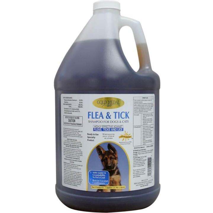 Gold Medal Flea & Tick Dog Shampoo 1 Gallon Lazada