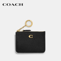 COACH ที่ใส่การ์ดผู้หญิงรุ่น Mini Skinny Id Case สีดำ CH810 B4/BK