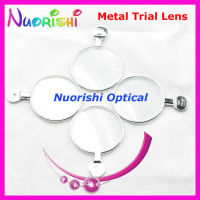 5pcs Good Qulaity Shiny Metal Rim Optical Optometry Ophthalmic Trial Glass Lens Dia 38mm for Trial Frame HJS Free Shipping