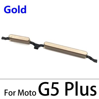 20ชิ้น/ล็อตคีย์ปุ่มปรับระดับเสียงด้านข้างพลังงานสำหรับ Motorola Moto G5s G4 G6บวกเล่น G5ปุ่มปรับระดับเสียง G5s คีย์ด้านข้าง