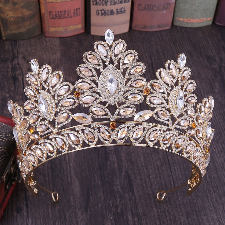 amart-1pcs-ใหม่-glitter-baroque-diamante-คริสตัลขนาดใหญ่มงกุฎดอกไม้ประณีต-charming-เจ้าสาว-tiaras-งานแต่งงานอุปกรณ์เสริมผม