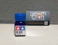 TAMIYA X-23 Clear Blue (สีสูตรน้ำมัน Enamel Color Paint DreamCraft Model)