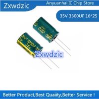 10pcs  35V 3300UF 16*25  High Frequency Low Resistance Electrolytic Capacitor 16x25 WATTY Electronics