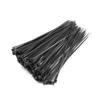 1000Pcs/pack 3x150mm/100/120/200 width 1.8mm Black color Self-locking Plastic Nylon Cable TiesWire Zip Tie 4x200 width 2.5mm