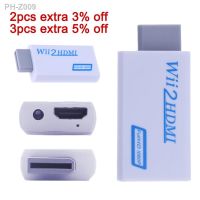 For Wii to HDMI-compatible Adapter Converter Support 720P 1080P 3.5mm Audio for Wii2HDMI-compatible for PC HDTV Monitor Display