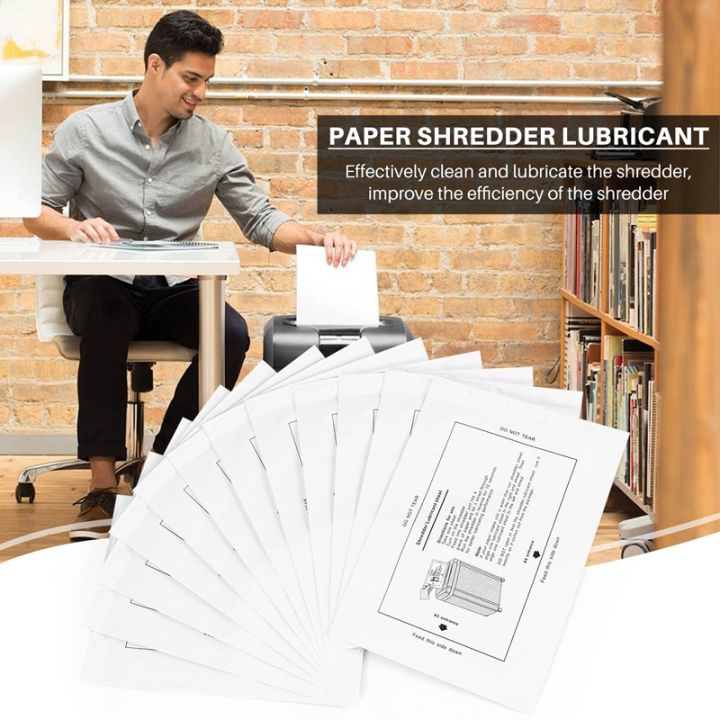 12pcs-paper-shredder-lubricant-sheets-shredder-lubricating-oil-portable-paper-type-lubricating-oil-for