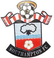 เซาแธมป์ตัน โลโก้Southampton ขนาด 30 cm หนา 2mm เหล็กตัดเลเซอร์ ใช้สี2k ทำสีเสมือนจริงพ่นสีพ่นรถยนต์ภายนอก ไม่เป็นสนิม ทนแดดทนฝนทนทุกสภาวะอากาศ