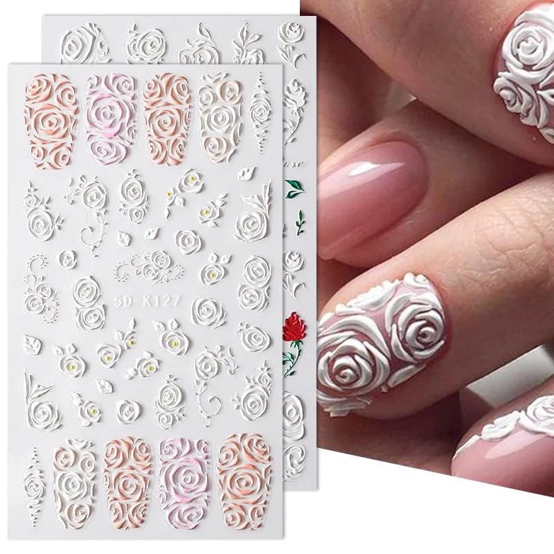 UR SUGAR 5D Nail Stickers Leaf Flowers Lace Gel Decals Acrylic Engraved Sliders Embossed Foils Manicure Nail Art Decoration | Lazada PH UR SUGAR 5D Nail Stickers Leaf Flowers Lace Gel Decals Acrylic Engraved Sliders Embossed Foils Manicure Nail Art Decoration | Lazada PH