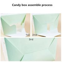 6pcs Marine Animals Theme Candy Box Small Paper Gift Box