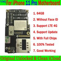 เมนบอร์ดปลดล็อค Icloud สำหรับ Iphone 11 / 12 Pro Max Motherboard 64G/128G/256G สนับสนุนการอัปเดต Ios