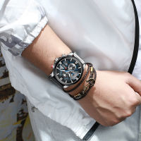 HotCURREN แบรนด์หรูผู้ชายนาฬิกา Chronograph ธุรกิจนาฬิกาผู้ชายหนังนาฬิกาควอตซ์ชายกีฬานาฬิกาข้อมือ Relogio Masculino