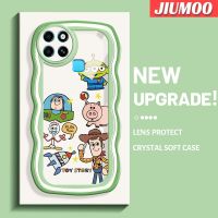 JIUMOO เคสสำหรับ Infinix Smart 6 Plus Smart 6 Plus Smart 7ลายการ์ตูนเรื่องของเล่นน่ารักรูปแบบคลื่นขอบซิลิโคนของเหลวแบบดั้งเดิมเคสโทรศัพท์คลุมทั้งหมดตัวปกป้องกล้องถ่ายรูปเลนส์เคสฝาหลังกรอบกันกระแทก