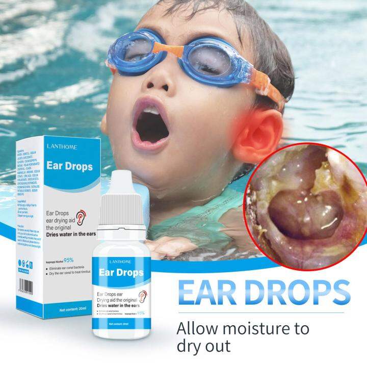 HOLD LIVE Tinnitus Ear Drops For Adults Gentle Ear Cleaner Ear Ringing