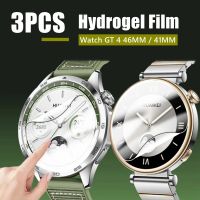 3PCS Hydrogel Film for Huawei Watch GT 4 46MM 41MM GT4 Soft Screen Protector Films Protective Not Glass Screen Protectors