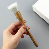 [COD] Dot brush walnut large blush handmade multi-functional Chinese style makeup giant soft bristle Cangzhou