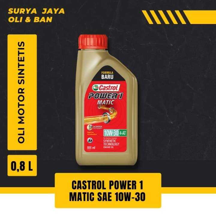 Oli Motor Castrol Power 1 Matic 10w-30 0.8L Liter | Lazada Indonesia