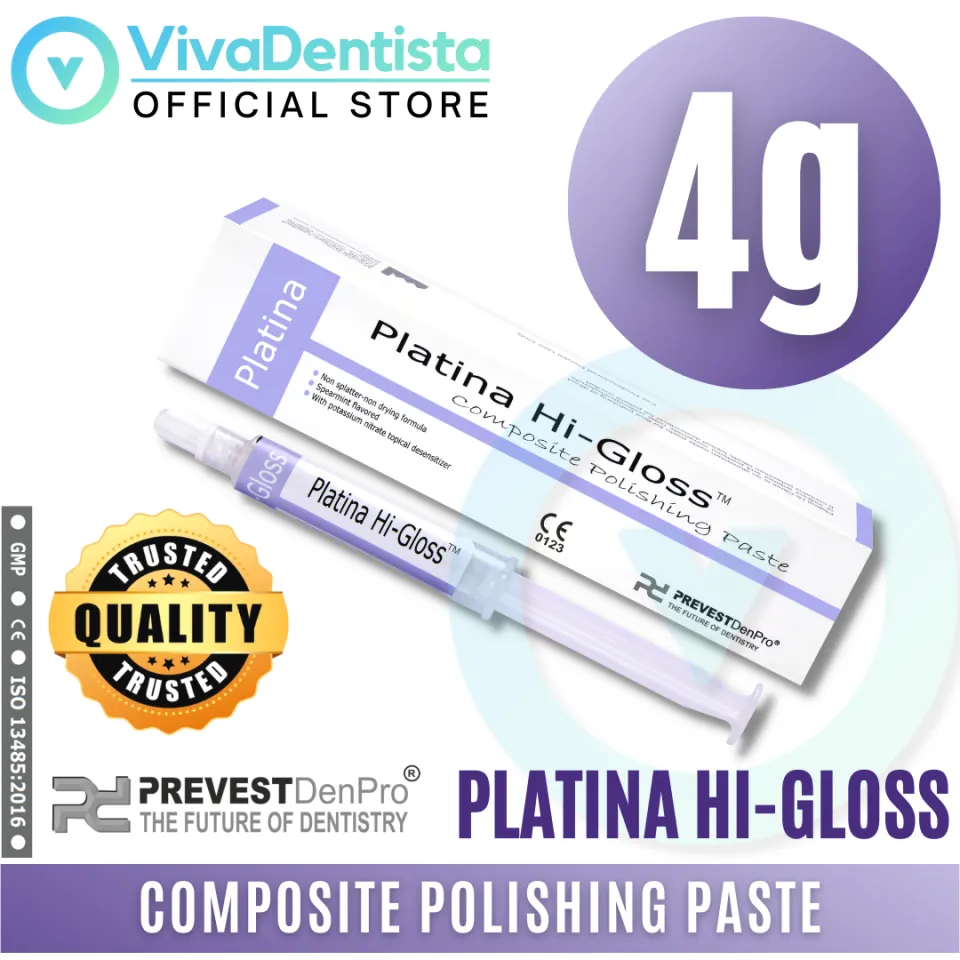 2pcs Platina High Gloss Dental composite Resin Polishing kit Prevest Denpro