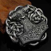 Western Cowboy 3D Heavy Metal viking Hammer Belt Buckle Norse Mythology Hero king Odin Weapon Homemade Man Jeans Accessory Gift Belts