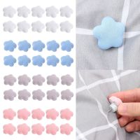 Mushroom Quilt Holder Macaron Non-slip Quilt Blanket Clip One Key to Unlock Fastener Clip Holder Bed Sheet Buckle Quilt Fixer