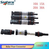 Newly 1000VDC Solar PV Fuse Connector Solar Fuse In-line Holder 10A 15A 20A 30A Fuse Solar Connector Overvoltage Protection Fuse