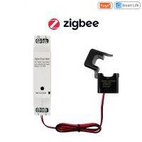 Fitting Accessories Tuya Smart Zigbee Energy Meter Din Guide With Clamp Current Transformer Application