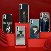 โปร่งใส เคสโทรศัพท์ หรับ Samsung M23 M30S A40S A54 M21 M30 A14 A04S M53 A9 M52 A04 A23 A34 M33 Plus TPU Shock Absorbing ปก LZ-109 Peaky Blinders Thomas Shelby