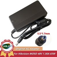 Genuine MOSO MSIP-REM-MSP-Z1360IC AC Adapter Charger 48V 1.36A MSP-Z1360IC48.0-65W For HIKVISION Video Recorder POE Power Supply New original warranty 3 years