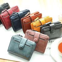 Women Wallets Short High Capacity Purse Female Removable Card Holder Wallet Lady Money Coin Bag