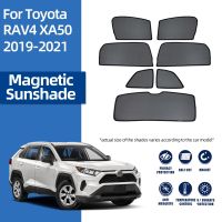 【LZ】 For Toyota RAV4 XA50 RAV 4 2018-2022 Magnetic Car Sunshade Shield Front Windshield Curtain Rear Side Window Sun Shade Visor