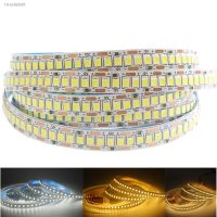 ◙●♘ 5M 300 6001200 LED 2835 LED Strip Light Waterproof DC12V 24V Ribbon Tape High-quality Bright White/Warm White/Red/Green/Pink/RGB