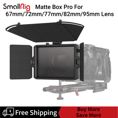 SmallRig กล่องสีด้านขนาดเล็ก Pro,กล้อง DSLR Mirrorless ใช้ได้กับเลนส์67Mm/72Mm/77Mm/82Mm/95Mm 3680