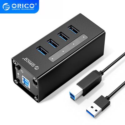 ORICO ฮับ A3H4อลูมิเนียมความเร็วสูง USB 3.0ฮับ Usb Usb พอร์ตหลาย USB ฮับ3.0กับพอร์ตพลังงานคอมพิวเตอร์อะแดปเตอร์1-To-4อเนกประสงค์