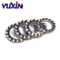 500 Pcs DIN6798A M2.5 M3 M4 M5 M6 M8 M10 304 Stainless Steel A2 Mesin Cuci External Toothed Gasket Washer Bergerigi mesin Cuci