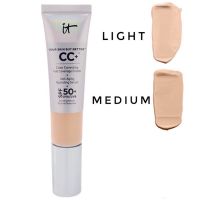 เครื่องสำอาง Face Concealer CC Cream SPF50 Full Cover Medium Light Bas Foundation Makeup Whitening Your Skin But Better ~